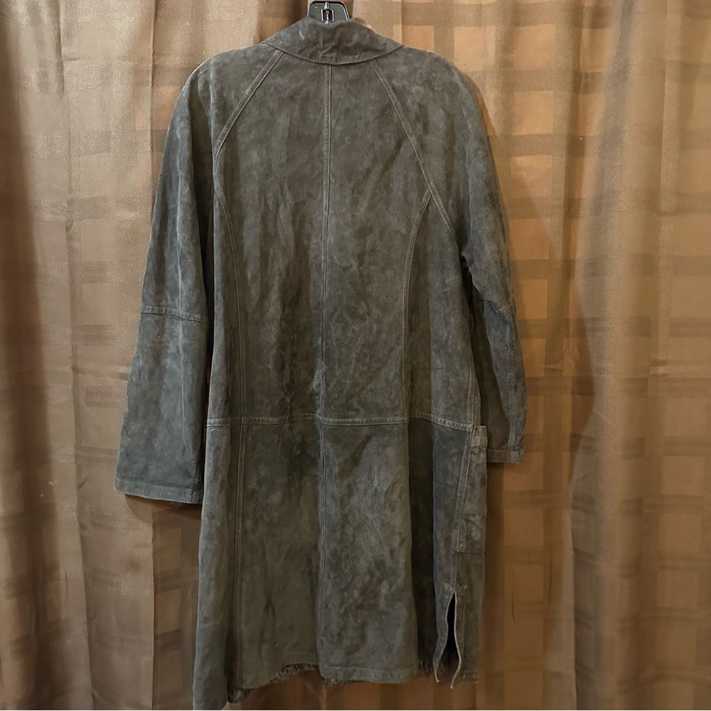 Calzaiuoli Suede Leather‎ Reversible Coat - Picture 3 of 6